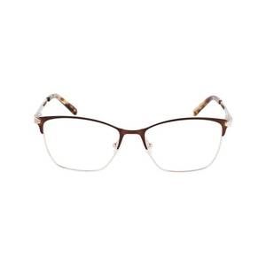 Marchon NYC M 4019 Eyeglasses 205 Brown Gold 52mm